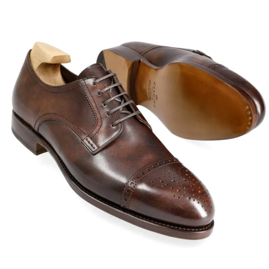 blucher_straight_toe_brun_museum__carmina_1.webp Hot Carmina BLUCHER STRAIGHT TOE BRUN MUSEUM | BROWN