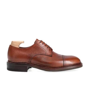 Outlet Carmina BLUCHER STRAIGHT TOE KARAGRAIN | CHESNUT