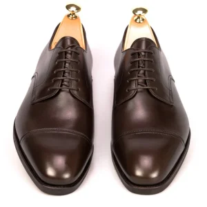 Fashion Carmina BLUCHER STRAIGHT TOE MARRON BOXCALF | BROWN