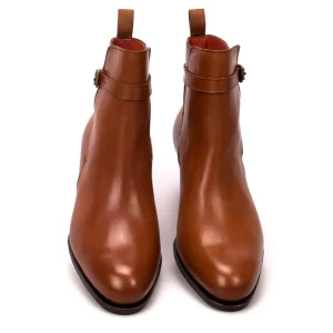 Best Carmina BOOTS JODPHUR A TALONS FEMME VITELLO CHÂTAIGNER | TANNED
