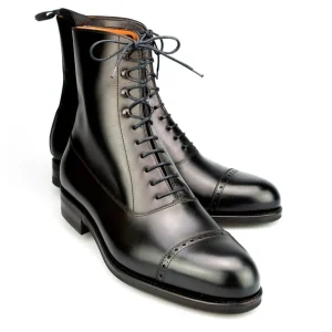 Fashion Carmina BOTTES BALMORAL BOXCALF NOIR |
