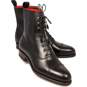 Best Sale Carmina BOTTES BALMORAL FEMME VITELLO NOIR | BLACK
