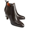 Sale Carmina BOTTES CHELSEA A TALONS FEMME VITELLO MARRON | BROWN