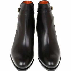 Online Carmina BOTTES CHELSEA A TALONS FEMME VITELLO NOIR | BLACK