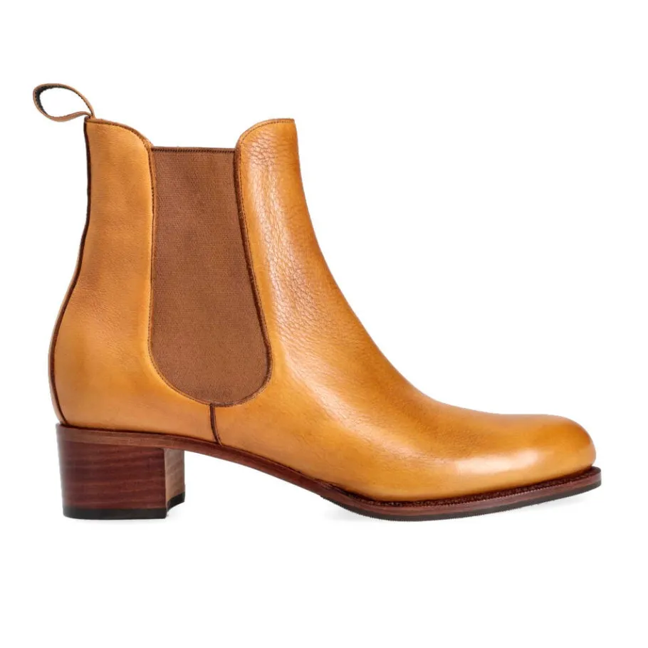 bottes_chelsea_a_talons_rusticalf_tan__carmina_2.webp Outlet Carmina BOTTES CHELSEA A TALONS RUSTICALF TAN | TANNED