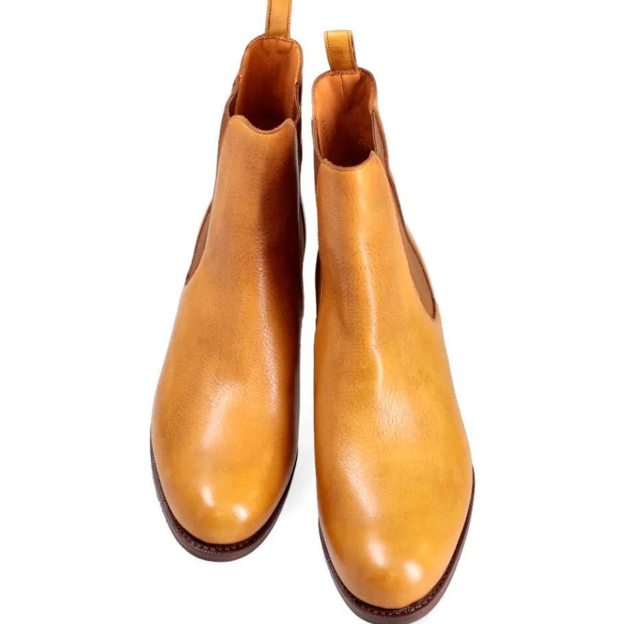 bottes_chelsea_a_talons_rusticalf_tan__carmina_3.webp Outlet Carmina BOTTES CHELSEA A TALONS RUSTICALF TAN | TANNED