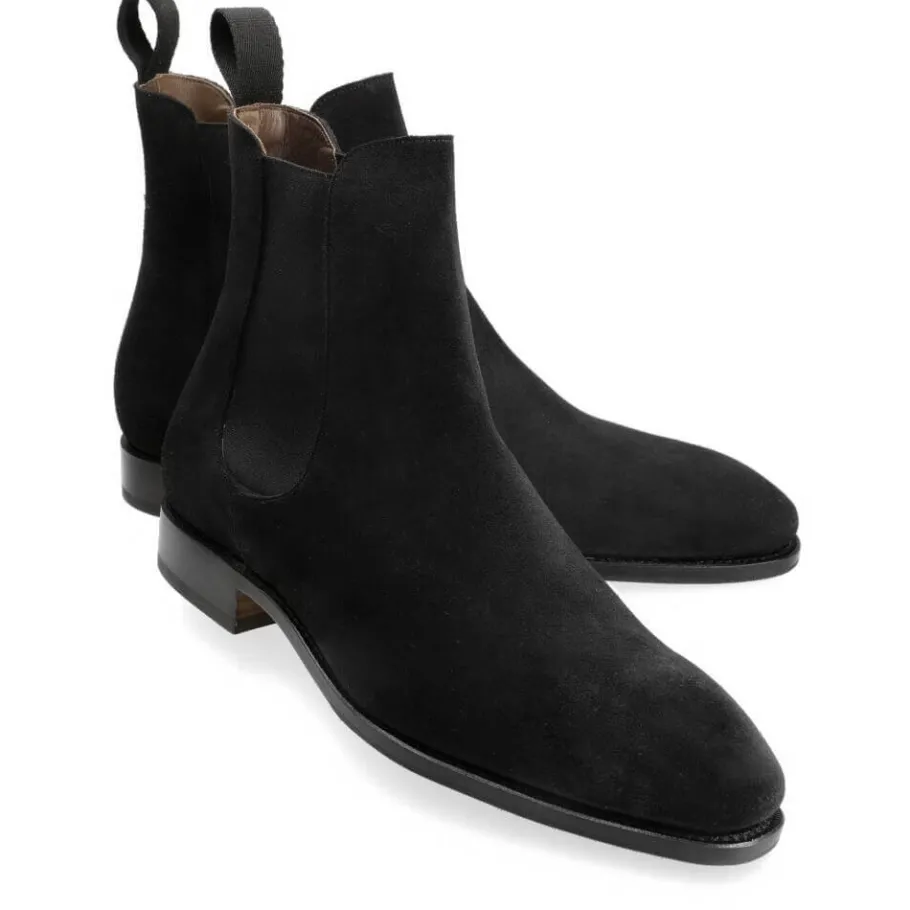 bottes_chelsea_daim_noir__carmina_0.webp Online Carmina BOTTES CHELSEA DAIM NOIR | BLACK