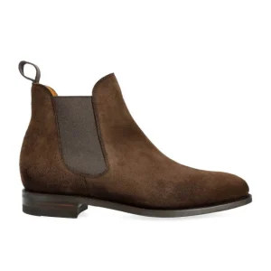 Best Sale Carmina BOTTES CHELSEA FEMME DAIM MARRON | BROWN