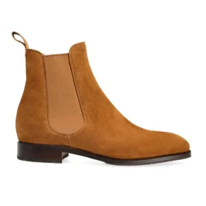 Best Sale Carmina BOTTES CHELSEA FEMME DAIM TABAC |