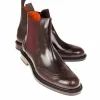 Flash Sale Carmina BOTTES CHELSEA FEMME HORSE BORDEAUX |