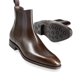 Cheap Carmina BOTTES CHELSEA HOMME BOXCALF MARRON | BROWN