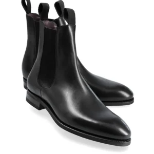 Sale Carmina BOTTES CHELSEA HOMME BOXCALF NOIR | BLACK