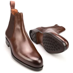 Online Carmina BOTTES CHELSEA HOMME VEGANO MARRON | BROWN