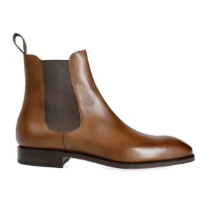 Clearance Carmina BOTTES CHELSEA HOMME VEGANO MARRON | BROWN