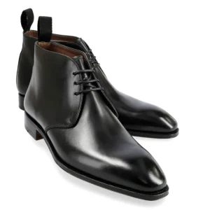 Best Sale Carmina BOTTES CHUKKA HOMME BOXCALF NOIR | BLACK
