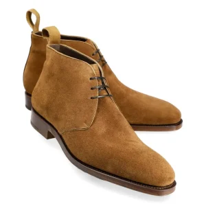 Hot Carmina BOTTES CHUKKA HOMME DAIM SNUFF |
