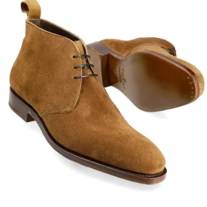 Hot Carmina BOTTES CHUKKA HOMME DAIM SNUFF |