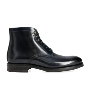 Cheap Carmina BOTTES DE TRAVAIL EN CORDOVAN MARIN | NAVY