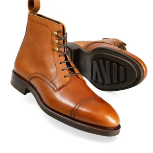 Best Carmina BOTTES DE TRAVAIL TAN KAVAT | NATURAL(TANNEDFINISH)