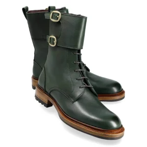 New Carmina BOTTES FEMMES VERT RUSTICALF | GREEN