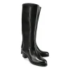 Hot Carmina BOTTES HAUTES FEMME RUSTICALF NOIR | BLACK