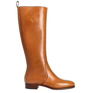 Hot Carmina BOTTES HAUTES FEMME VITELLO TAN | TANNED