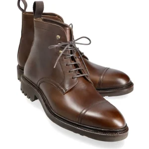 Best Carmina BOTTES HOMME A BOUT DROIT CHROMEXCEL MARRON | BROWN