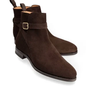 Best Sale Carmina BOTTES JODHPUR FEMME DAIM MARRON | BROWN