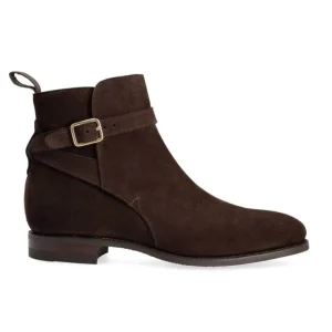 Best Sale Carmina BOTTES JODHPUR FEMME DAIM MARRON | BROWN