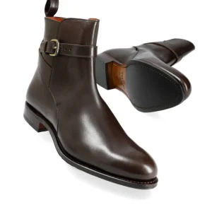 Shop Carmina BOTTES JODHPUR FEMME VITELLO MARRON |