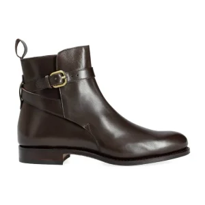 Shop Carmina BOTTES JODHPUR FEMME VITELLO MARRON |