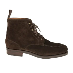 New Carmina BOTTES MILITAIRES DAIM BRAUN | BROWN