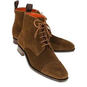 Fashion Carmina BOTTES MILITAIRES FEMME DAIM | SNUFF