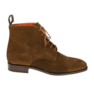 Fashion Carmina BOTTES MILITAIRES FEMME DAIM | SNUFF