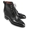 New Carmina BOTTES MILITAIRES FEMME VITELLO NOIR | BLACK