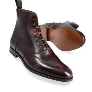 Cheap Carmina BOTTINES BALMORAL EN MUSEUM BORDEAUX BURGUNDY