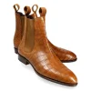 Online Carmina BOTTINES CHELSEA EN CUIR ALLIGATOR | TANNED