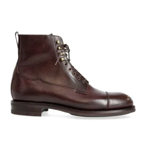 Hot Carmina BOTTINES CORDOVAN BORDEAUX | BURGUNDY
