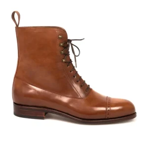 Clearance Carmina BOTTINES CORDOVAN BOURBON |