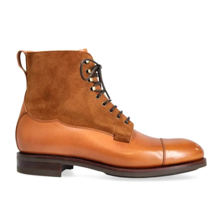 bottines_habilles_en_vegano_tan_et_daim_tobacco_2.webp Sale Carmina BOTTINES HABILLÉES EN VEGANO TAN ET DAIM TOBACCO TANNED/TOBACCO