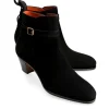 Cheap Carmina BOTTINES JODHPUR A TALONS FEMME DAIM NOIRE | BLACK