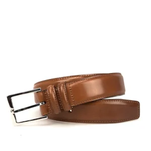 Online Carmina Bourbon Cordovan Leather Belt | Shoemaker