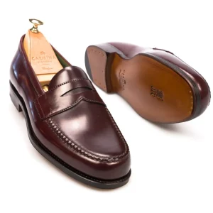 Best Carmina Burgundy Cordovan Dress Loafers | Shoemaker