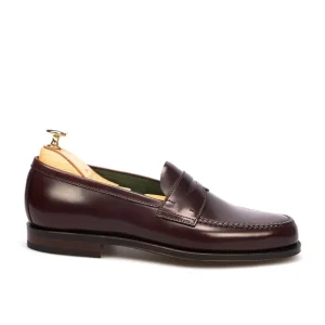 Best Carmina Burgundy Cordovan Dress Loafers | Shoemaker