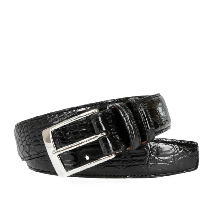 ceinture_en_crocodile_noir__mm_0.webp Shop Carmina CEINTURE EN CROCODILE NOIR 35 MM BLACK