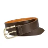 Fashion Carmina CEINTURE EN CUIR POUR HOMME MARRON FUNCHAL | BROWN