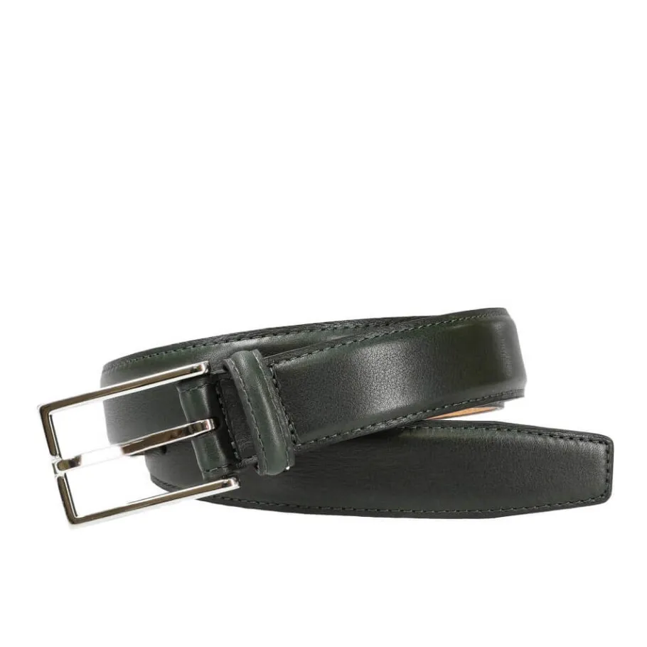 ceinture_en_rusticalf_vert_0.webp Clearance Carmina CEINTURE EN RUSTICALF VERT GREEN