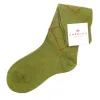 Shop Carmina CHAUSSETTES COURTES À CARREAUX VERTS | GREEN