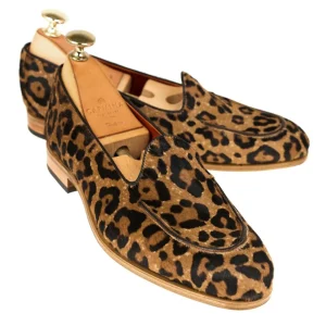 Outlet Carmina CHAUSSONS FEMME PONY LEOPARD |