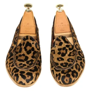Outlet Carmina CHAUSSONS FEMME PONY LEOPARD |